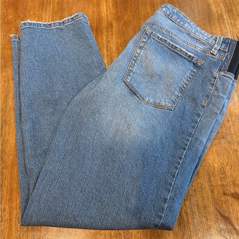 Isabel Maternity by Ingrid & Isabel Straight Leg Blue Jeans